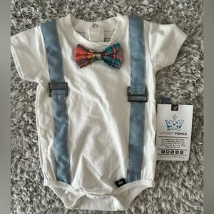 Littlest Prince baby boy clothing- 6 month. Never been worn!